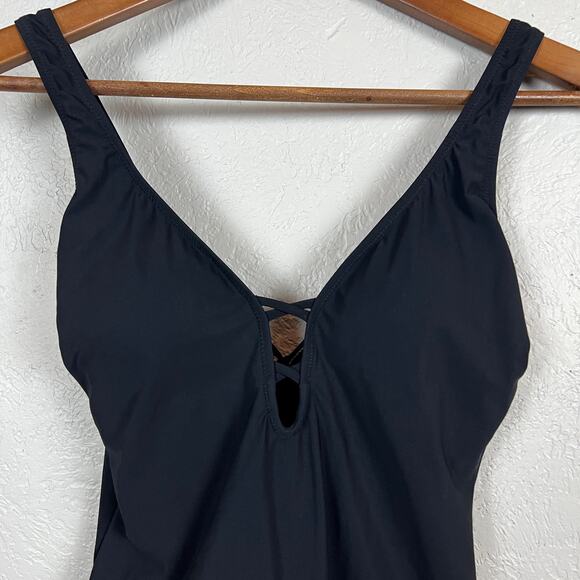 Profile x Gottex Swimsuit One Piece Black Swimwear - 6 - Picture 6 of 7